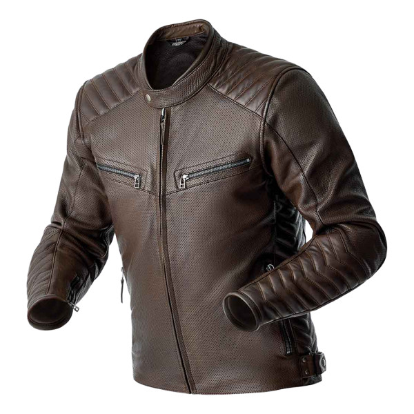 RST RST Roadster Air D3O Leather Jacket Brown